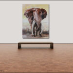 Bildkunst - Elefanten: "Big Tusker"