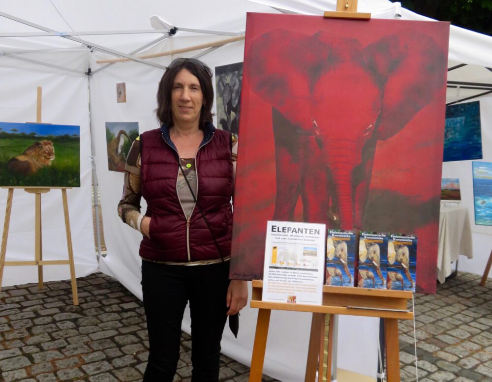 Kunstmarkt Elefant Bild Breisach