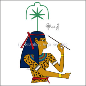 Grafik Altägypten Seschat